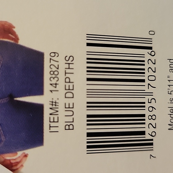 NWT Jessica Simpson Blue Knit Sweater | Large - Picture 12 of 12